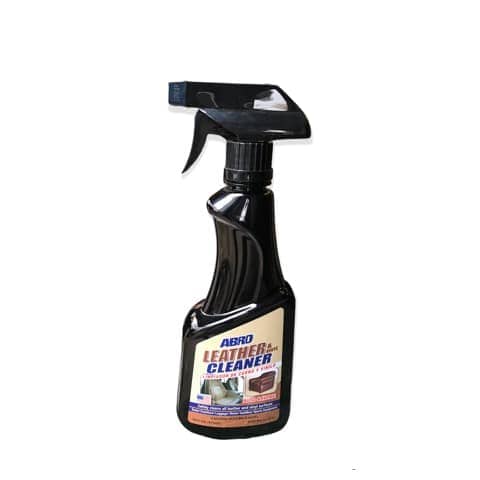 Abro Leather Cleaner used in our studio